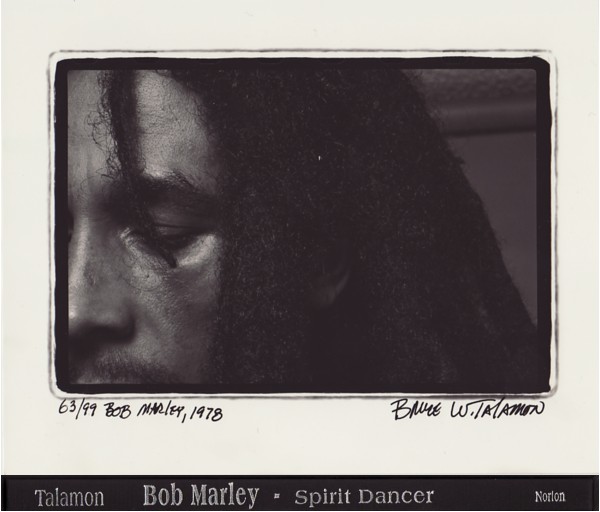 (TALAMON, BRUCE W.) (MARLEY, BOB). Talamon, Bruce W. & Roger Steffens. Foreword by Timothy White. Afterword By Marcia Battle - BOB MARLEY: SPIRIT DANCER - SIGNED, SLIPCASED EDITION WITH A SIGNED PHOTOGRAPH