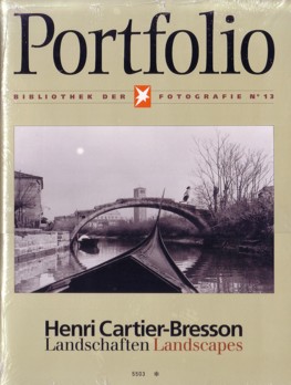 (CARTIER-BRESSON, HENRI). Cartier-Bresson, Henri - BIBLIOTHEK DER FOTOGRAFIE (SPEZIAL FOTOGRAFIE) PORTFOLIO NO. 13 (STERN): HENRI CARTIER-BRESSON - LANDSCHAFTEN / LANDSCAPES
