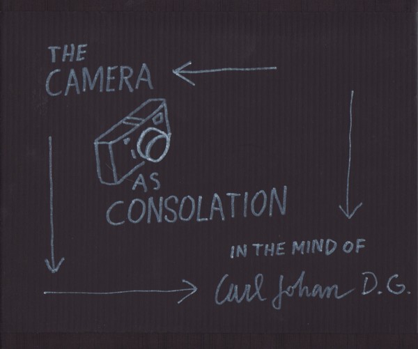 (DE GEER, KARL JOHAN).Kugelberg, Johan - KARL JOHAN DE GEER: THE CAMERA AS CONSOLATION 1959-1980 - DELUXE LIMITED SIGNED EDITION WITH A VINTAGE PRINT HOUSED IN A HAND DRAWN SLIPCASE BY THE PHOTOGRAPHER