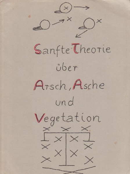(PENCK, A.R.). Penck, A.R. - SANFTE THEORIE UBER ARSCH, ASCHE UND VEGETATION
