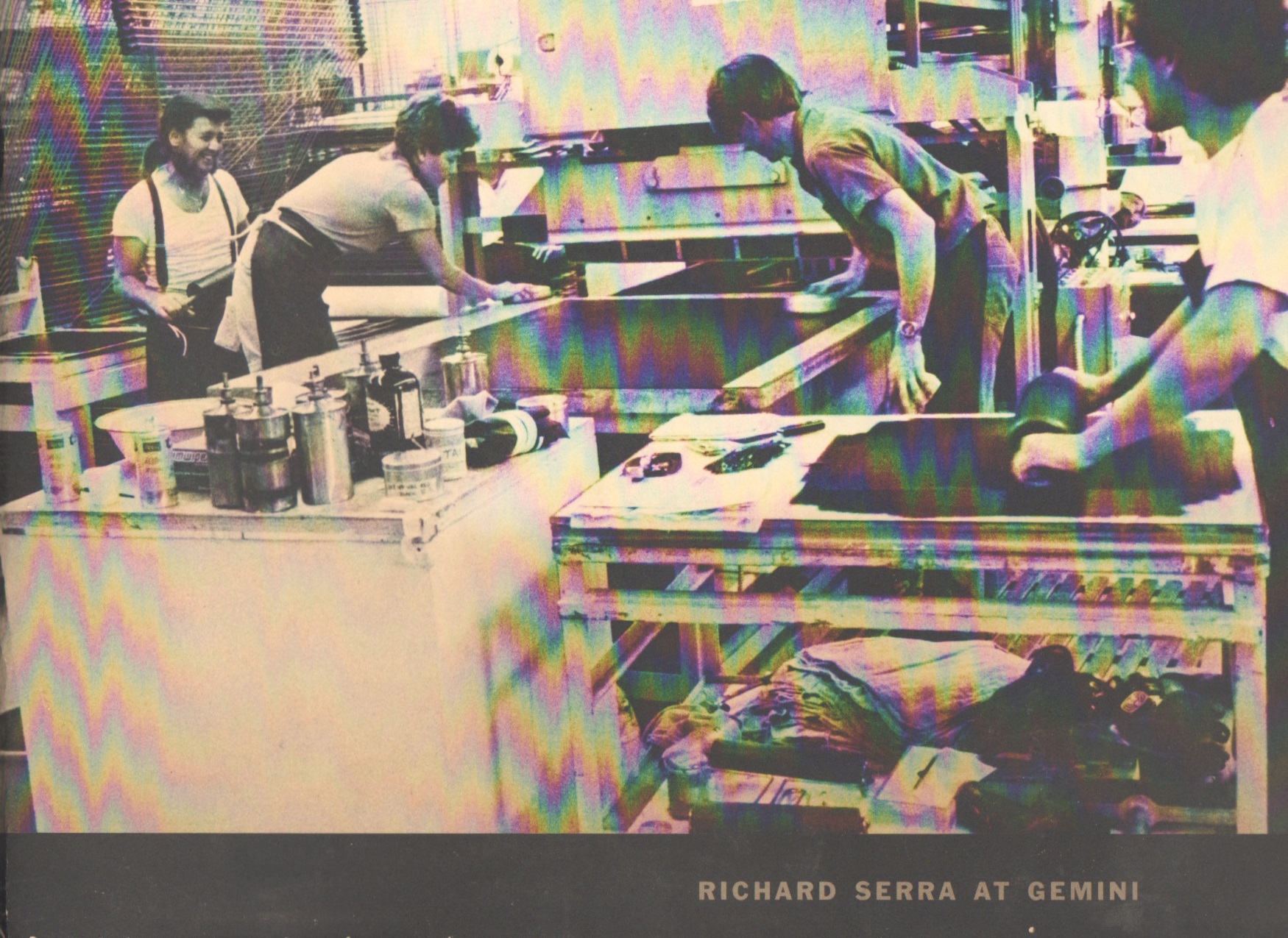 (SERRA, RICHARD). Serra, Richard - RICHARD SERRA AT GEMINI: 1980-1981