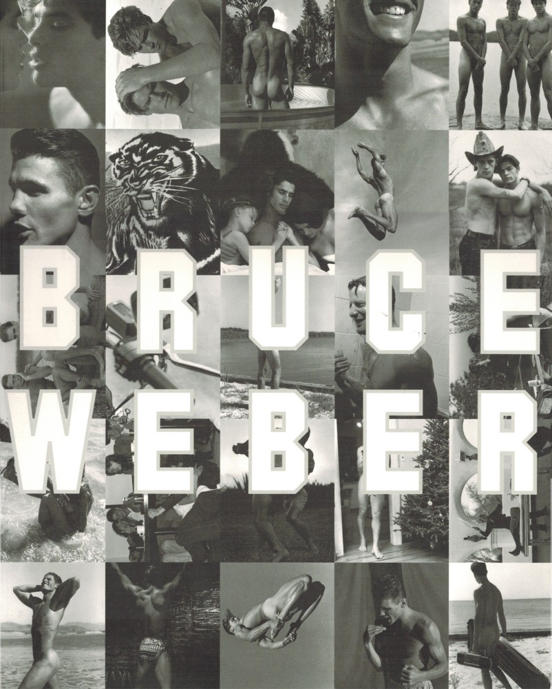 (WEBER, BRUCE). Weber, Bruce & William S. Burroughs - AN EXHIBITION BY BRUCE WEBER AT FAHEY/KLEIN GALLERY · LOS ANGELES · CALIFORNIA · MAY · NINETEEN NINETY-ONE · AND AT PARCO EXPOSURE GALLERY · TOKYO · NOVEMBER · NINETEEN NINETY-ONE · TEXT BY WILLIAM BURROUGHS - AN EXTRAORDINARY SIGNED ASSOCIATION COPY