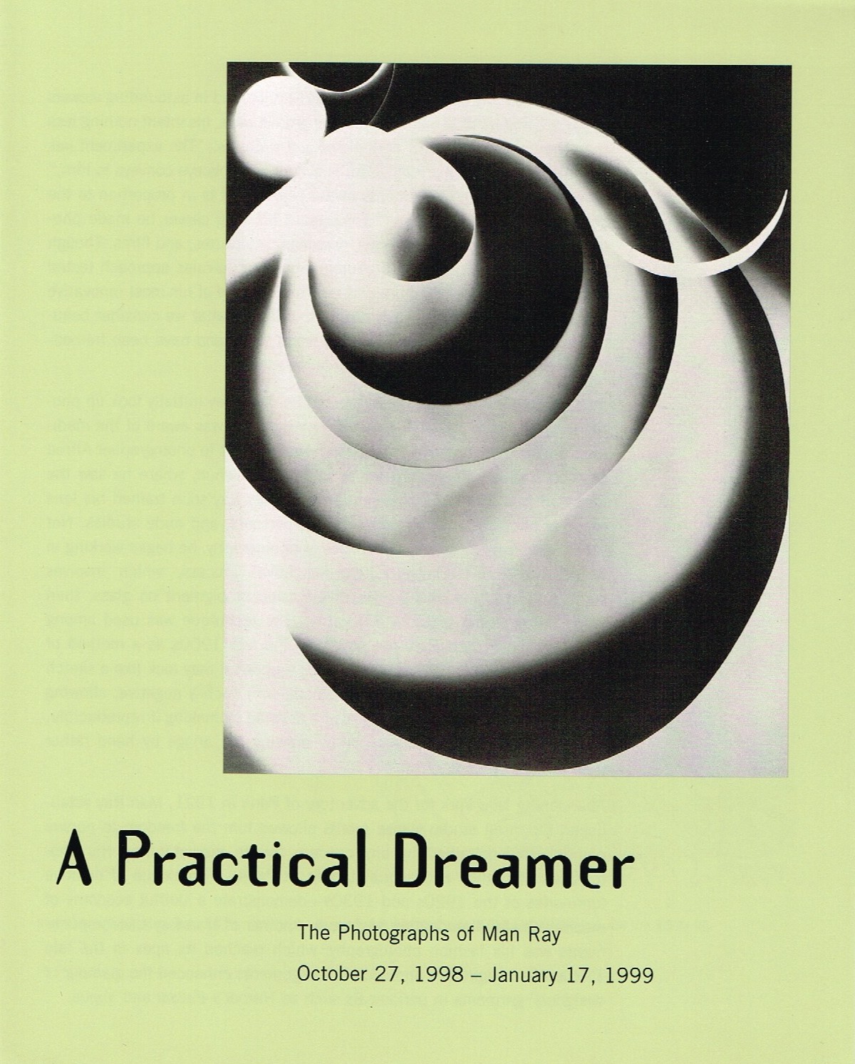 (MAN RAY). Ware, Katherine - A PRACTICAL DREAMER: THE PHOTOGRAPHS OF MAN RAY